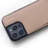 Leather iPhone Phone Case Beige